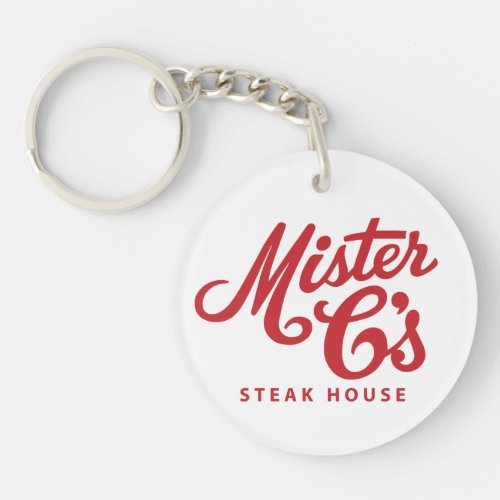 Mister Cs Steak House keychain