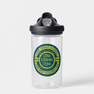 Mister Grinch Stink Stank Stunk Quote Water Bottle