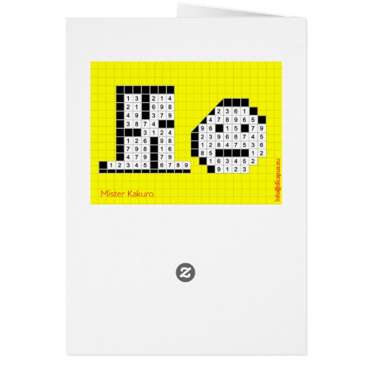 Mister Kakuro (Back)