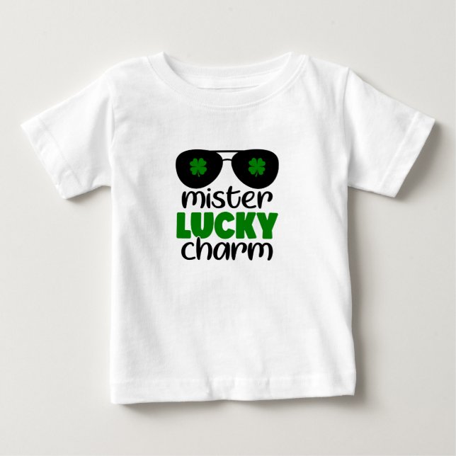 Mister Lucky Charm Baby Baby T-Shirt (Front)