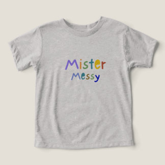 "Mister Messy" baby t-shirts 