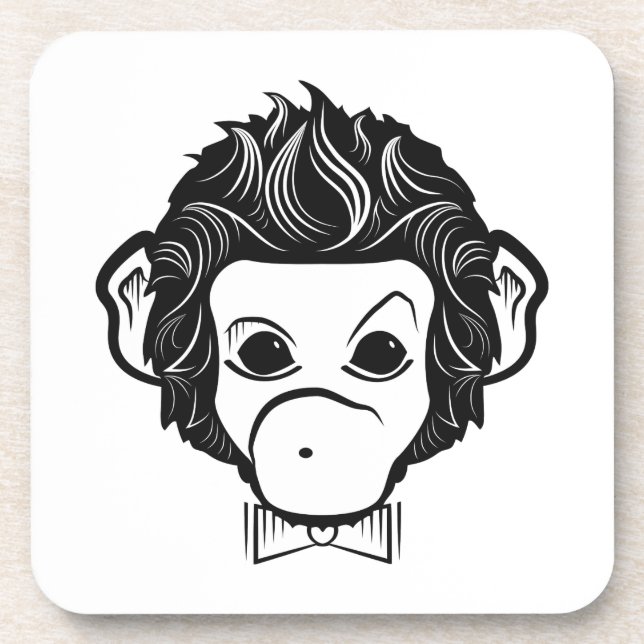 mister monkey beverage coaster (Front)