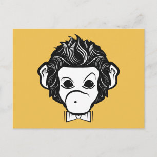 mister monkey postcard