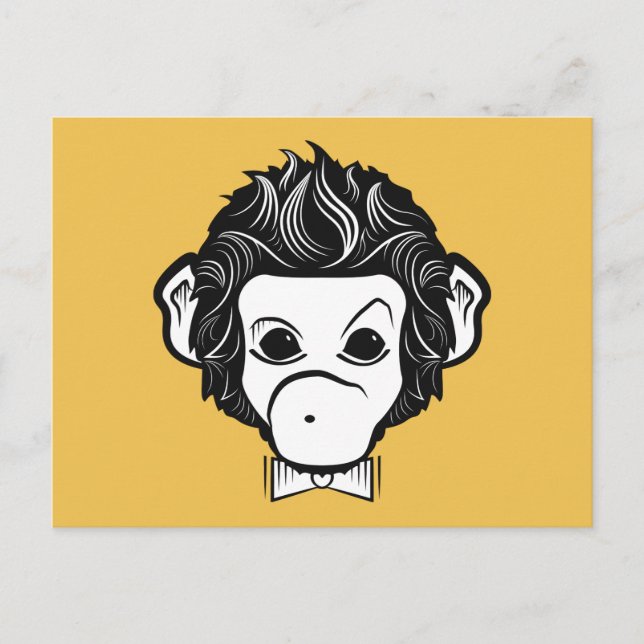 mister monkey postcard (Front)