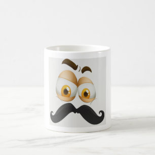 Mister mustache coffee mug