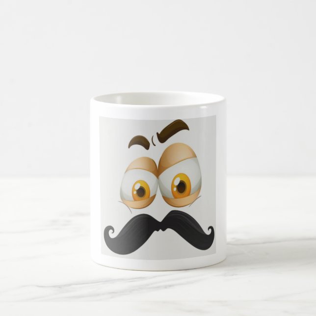 Mister mustache coffee mug (Center)