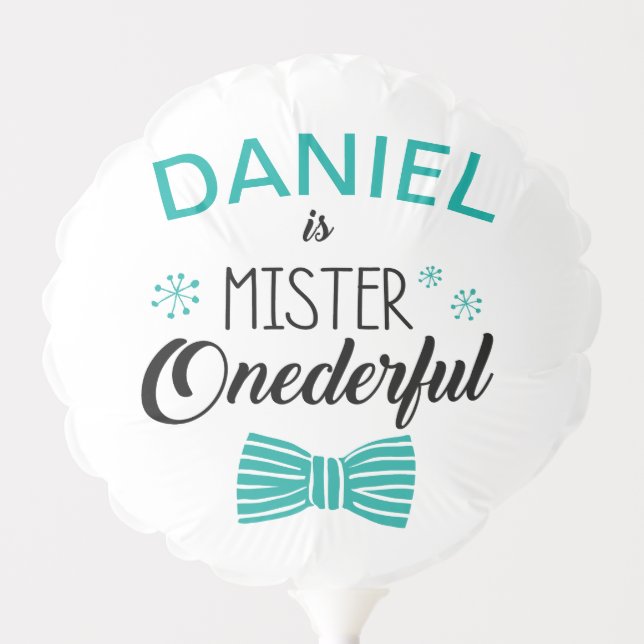 Mister ONEderful Balloon (Front)
