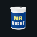 Mister Right  Beverage Pitcher<br><div class="desc">Extreme minimalist design. I would recommend to family and friends. Very happy.</div>