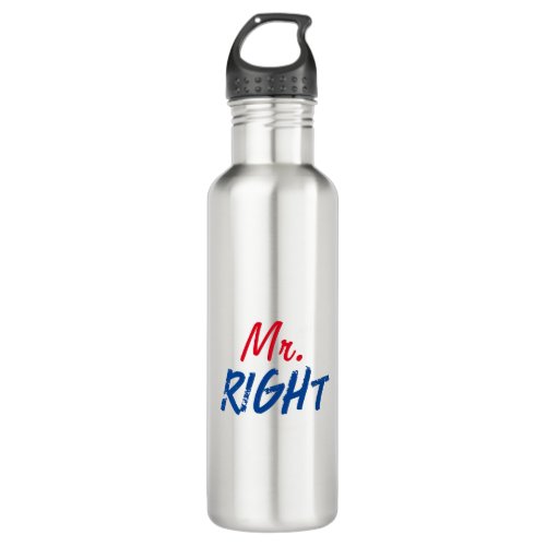 Mister Right Stainless Steel Water Bottle