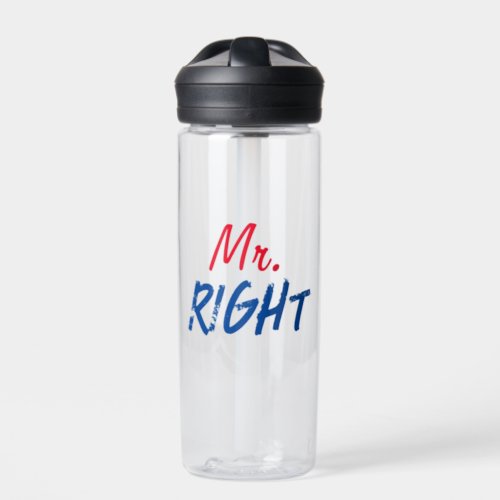 Mister Right Water Bottle