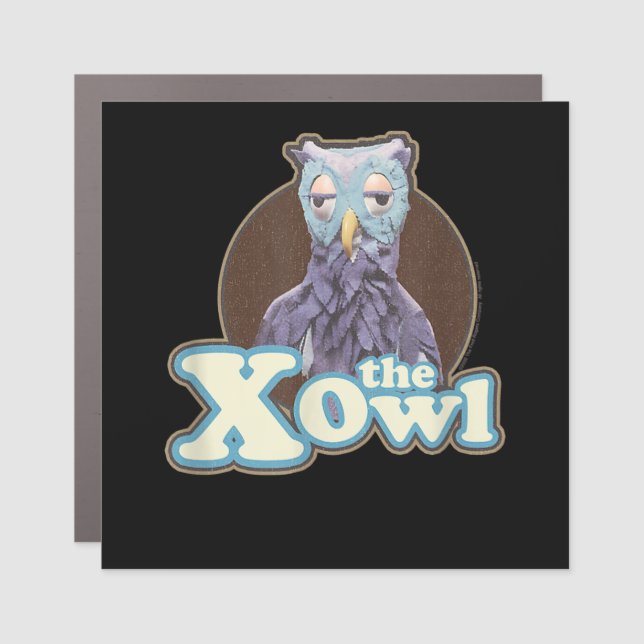 Mister Rogers Neighborhood X Owl Heat Transfer Car Magnet (Front)