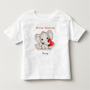 Mister Valentine Personalized Little boy Toddler T Toddler T-shirt