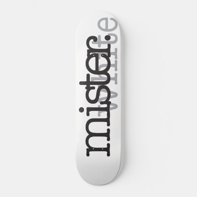 MISTER WHITE SKATEBOARD DECK (Front)