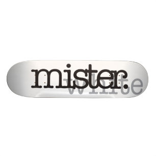 MISTER WHITE SKATEBOARD DECK