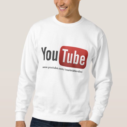 misterdini youtube channel sweatshirt