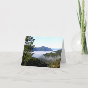 Misting morning fog..... card