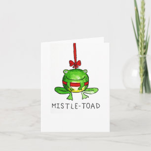 Mistle-toad Art for Charity Card