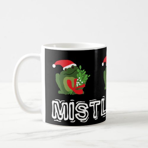 Mistletoad Christmas Coffee Mug