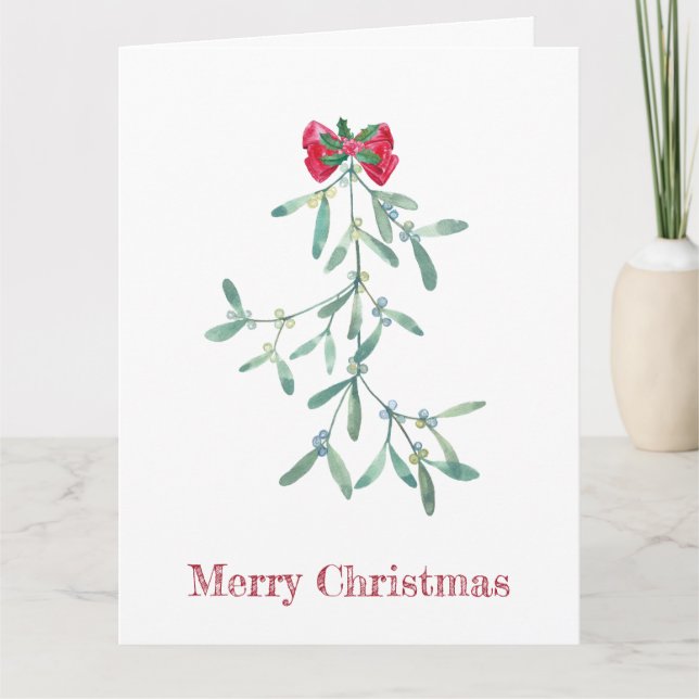 Mistletoe Card (Front)