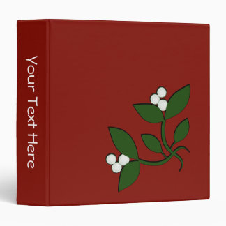 Mistletoe Christmas Design Binder