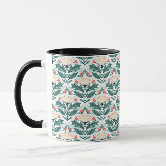 Mistletoe Christmas Mug (Left)