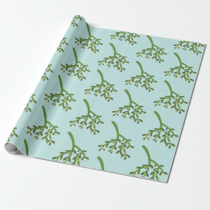 Mistletoe Christmas Wrapping Paper