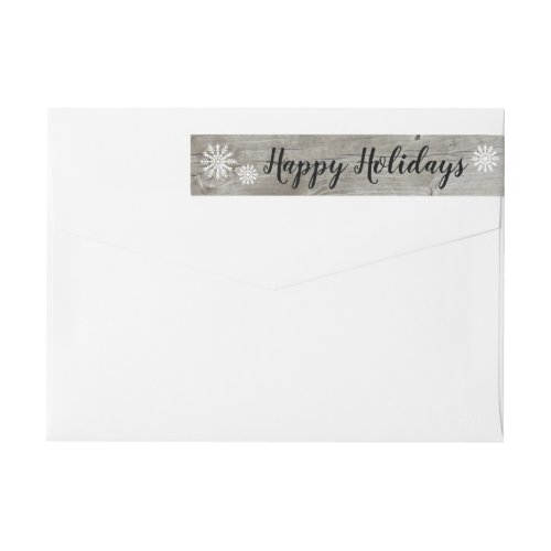 Mistletoe Holiday Address Label