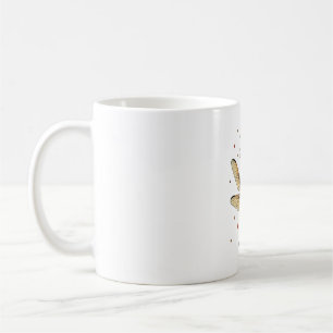 Mistletoe Kiss Dragonfly Coffee Mug