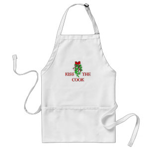 Mistletoe-Kiss The Cook Adult Apron