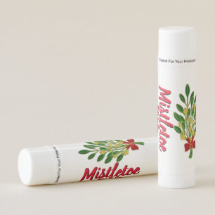 Mistletoe Kiss To Go Stocking Stuffer Lip Balm