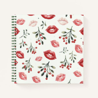 Mistletoe Kisses  Notebook