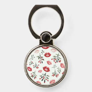 Mistletoe Kisses  Phone Ring Stand