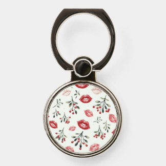 Mistletoe Kisses  Phone Ring Stand