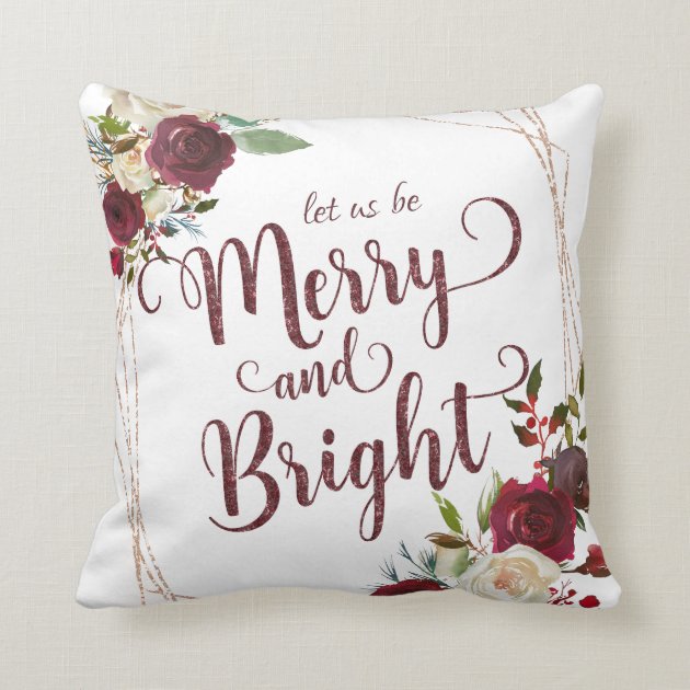 lets mistletoe pillow