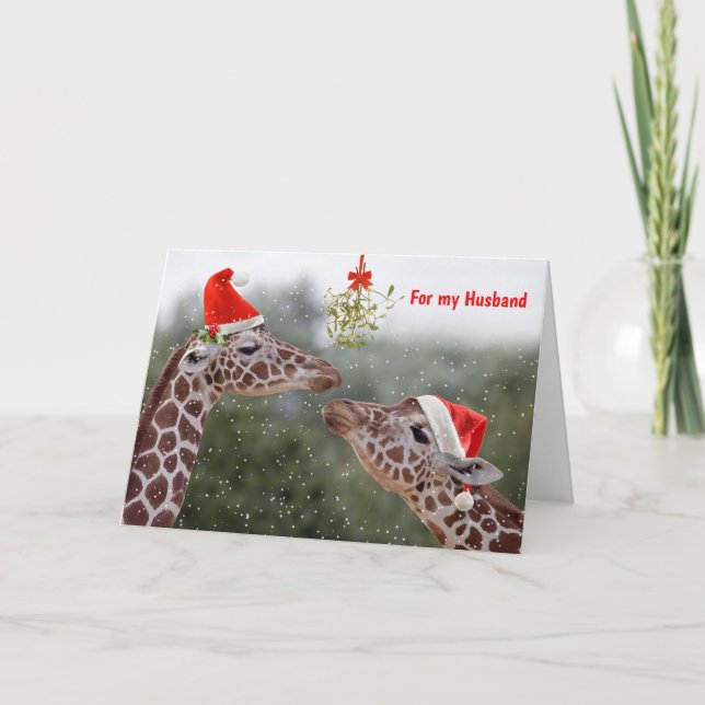 Mistletoe Moments Card HUSBAND (Front)