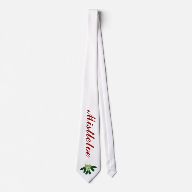 Mistletoe Neck Tie (Front)