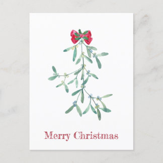 Mistletoe Postcard