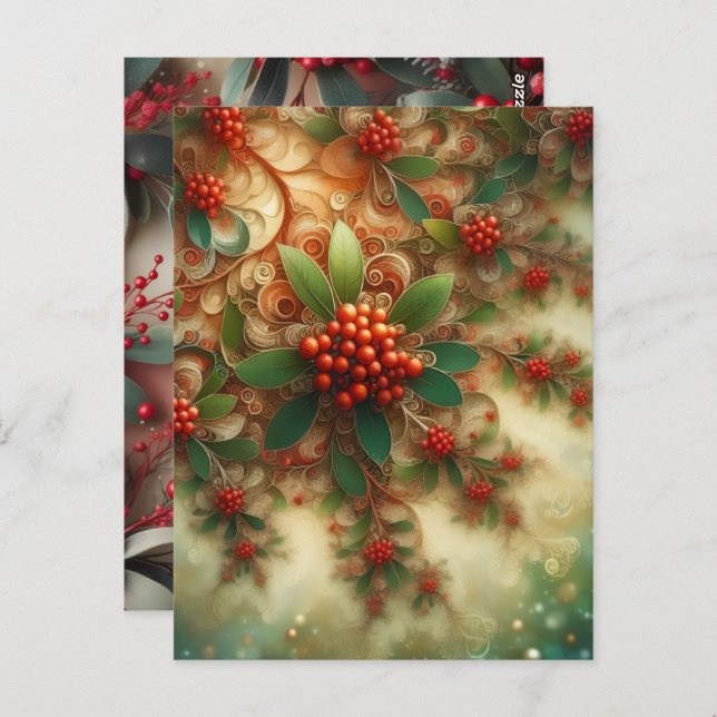 Mistletoe Postcard (Front/Back)