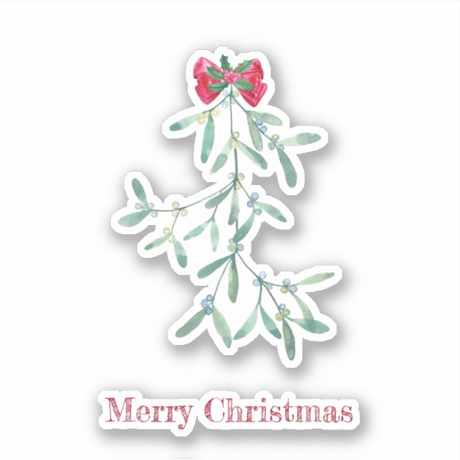 Mistletoe Sticker (Front)