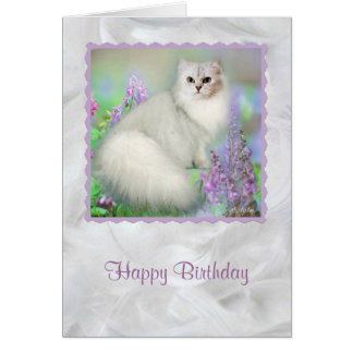Beautiful 55 Persian Happy Birthday Card