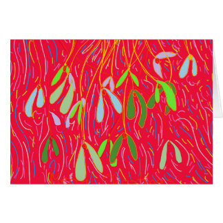 Mistletoe Whimsical, Red Cards