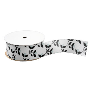 Mistletoe White Grosgrain Ribbon
