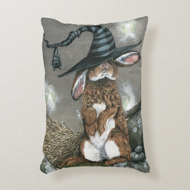 Mistress Bunwhich Accent Pillow (Front(Vertical))