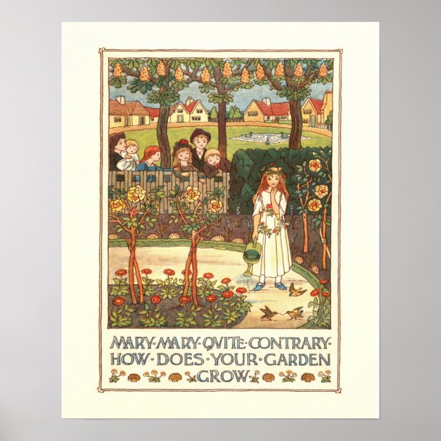 "Mistress Mary" Poster (Front)