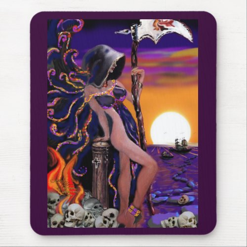 mistress of death mousepad