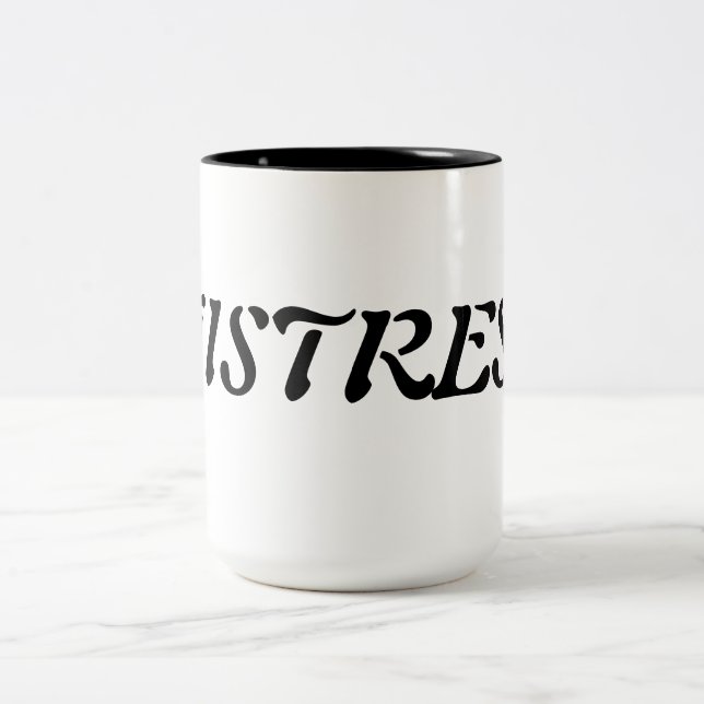 MISTRESS Two-Tone COFFEE MUG (Center)