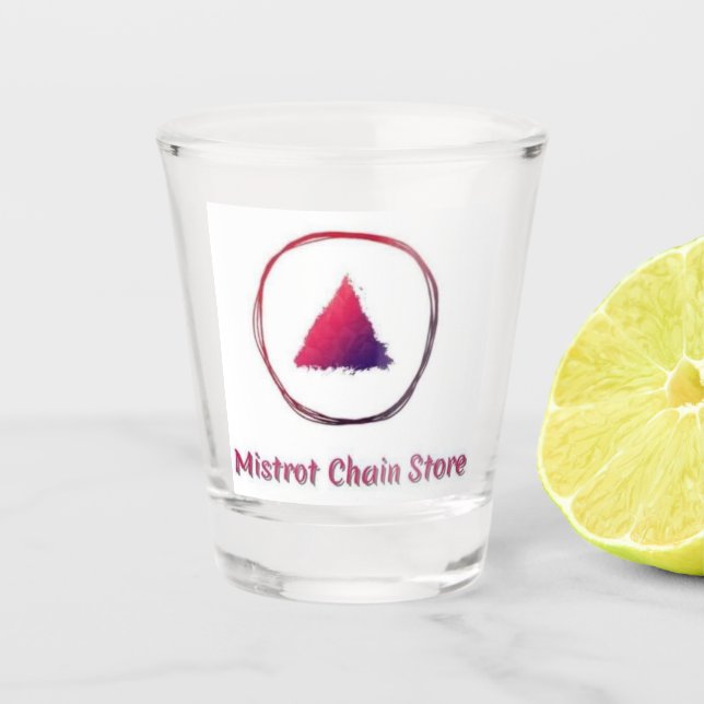 Mistrot Chain Store Shot Glass (Front)