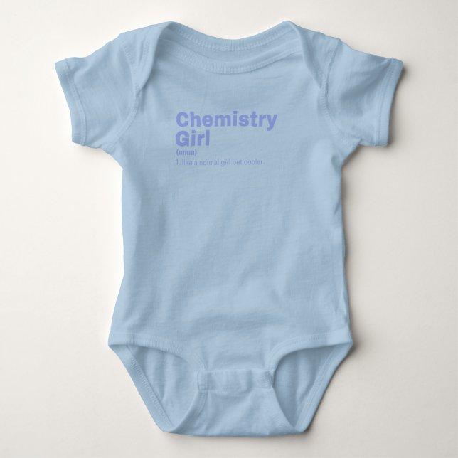 mistry Girl - Chemistry Baby Bodysuit (Front)