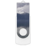 Misty Alaskan Sea Flash Drive