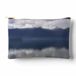 Misty Alaskan Sea in Shades of Blue Accessory Pouch